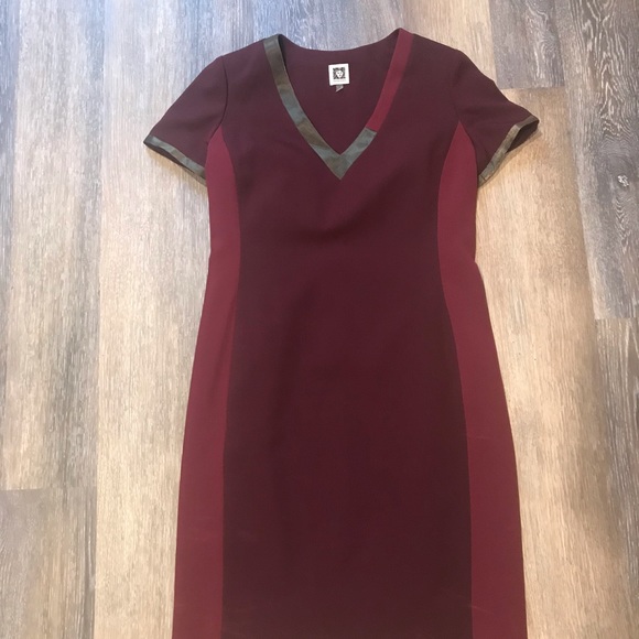 Anne Klein Red Dress - Picture 1 of 7